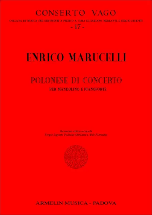 Armelin Musica Polonese da Concerto noty mandolína klavír