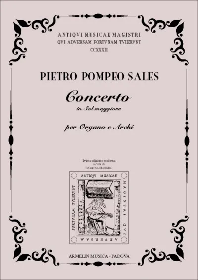 Armelin Musica Concerto in Sol maggiore noty partitura