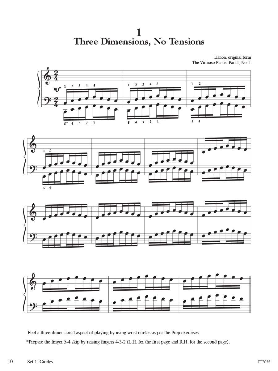 Hanon-Faber The New Virtuoso Pianist cvičení pro klavír