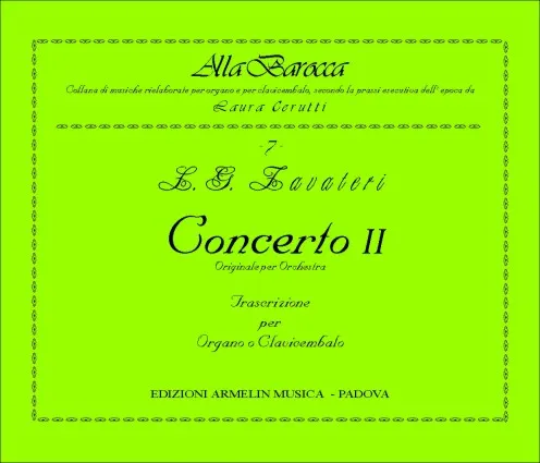 Armelin Musica Concerto II noty tištěné vydání