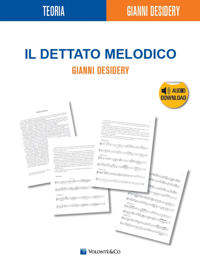 Volonte & Co Il Dettato Melodico cvičení s audio