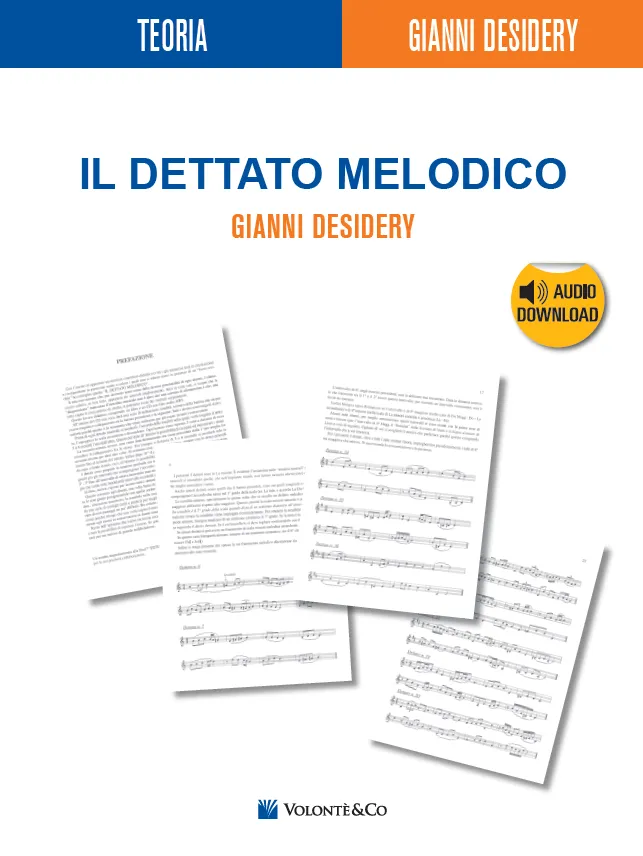 Volonte & Co Il Dettato Melodico cvičení s audio