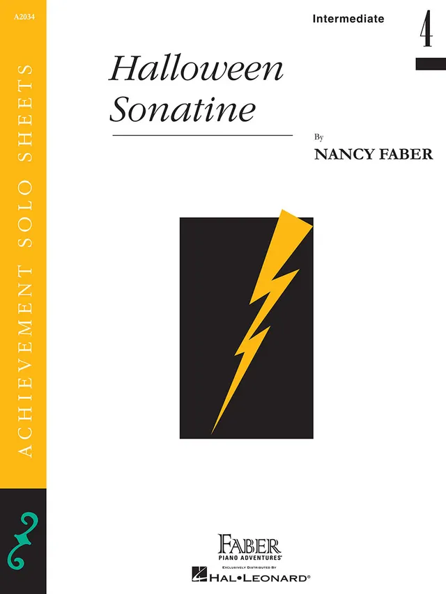 Faber Piano Adventures Halloween Sonatine sólo a moll