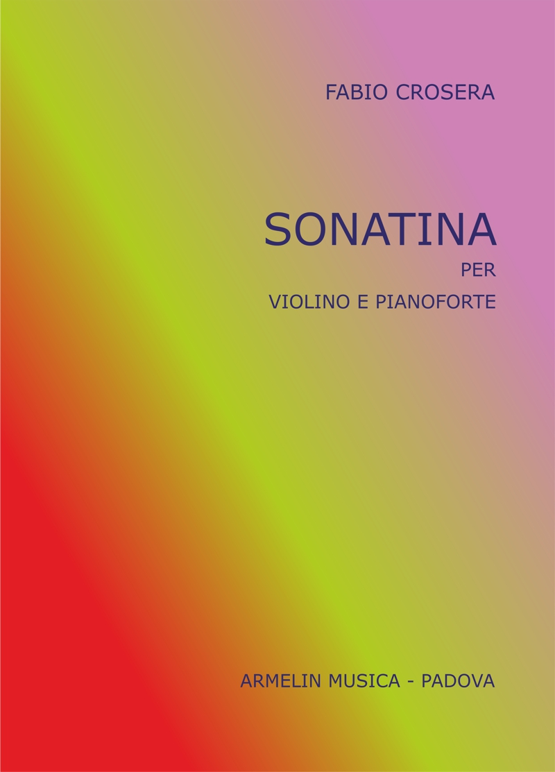 Armelin Musica Sonatina per violino e pianoforte noty pro housle