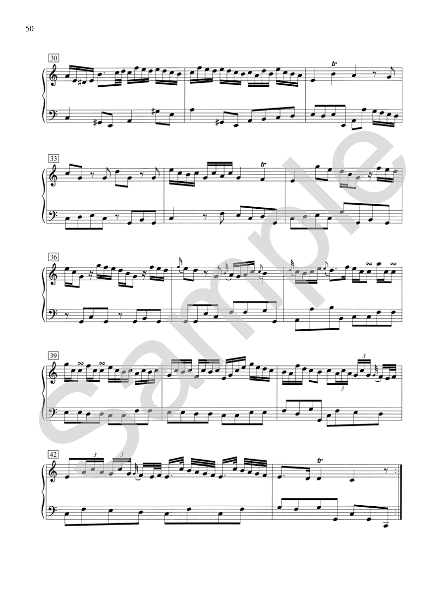 Hildegard Anna Bon 6 Sonatas noty keyboard 6 sonát