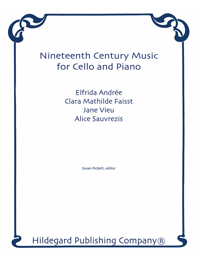 Hildegard Publishing Company 19th Century Music for Cello noty pro cello
