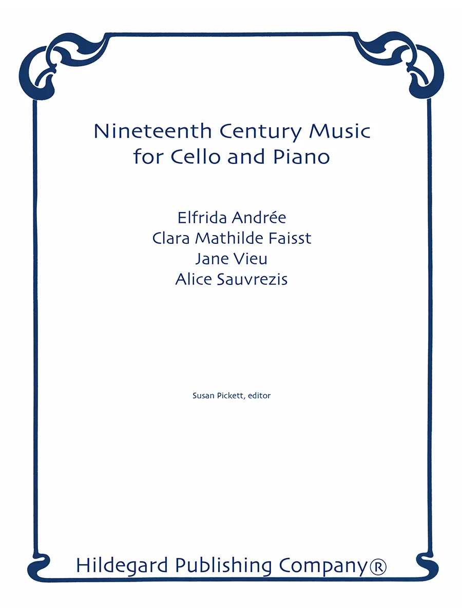 Hildegard Publishing Company 19th Century Music for Cello noty pro cello