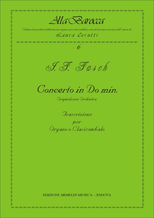 Armelin Musica Concerto in Do minore noty c moll