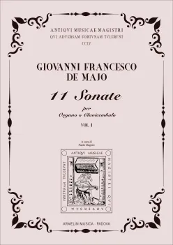 Armelin Musica 11 Sonate per Organo o Clavicembalo noty pro varhany