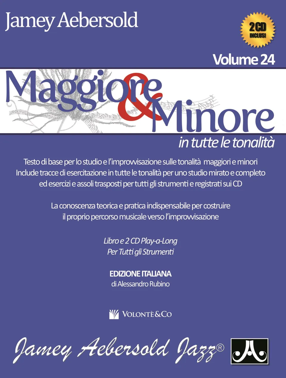 Volonte & Co Aebersold Vol. 24 noty dur moll 2 CD