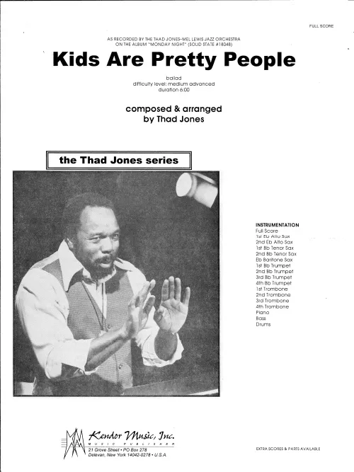 Kendor Music Kids Are Pretty People partitura balada