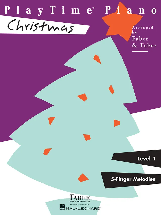 Faber PlayTime Piano Christmas noty koledy pro začátečníky