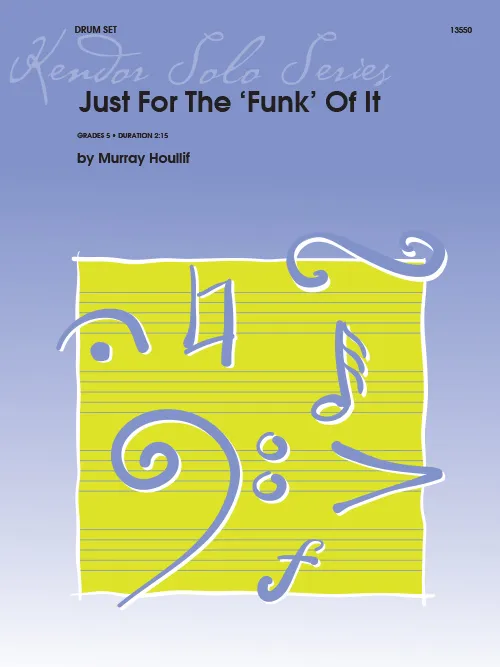 Kendor Music Just For The Funk Of It noty bicí funk