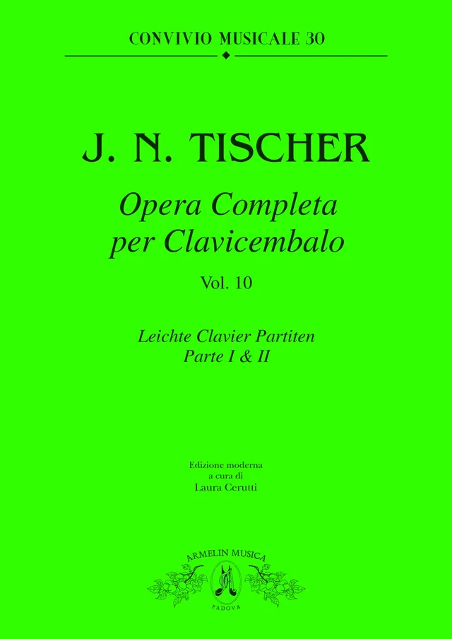 Armelin Musica Opera clavicembalo vol. 10 noty cembalo
