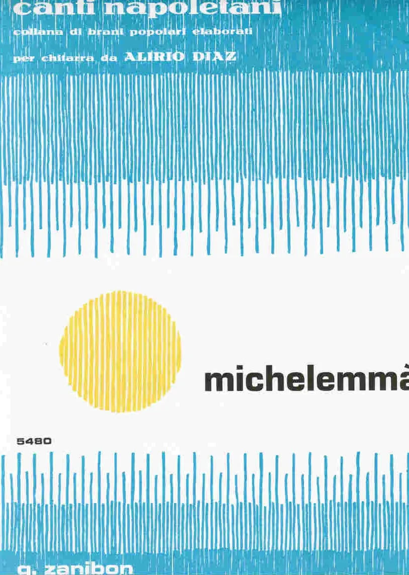 Armelin Musica Michelemmà noty tištěné vydání