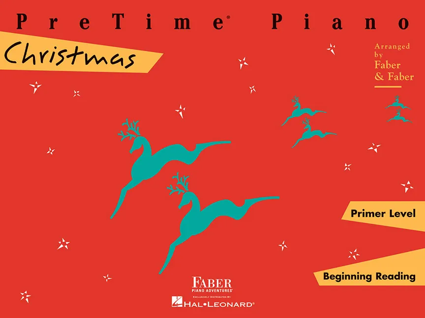 Faber PreTime Christmas noty pro klavír vánoční koledy