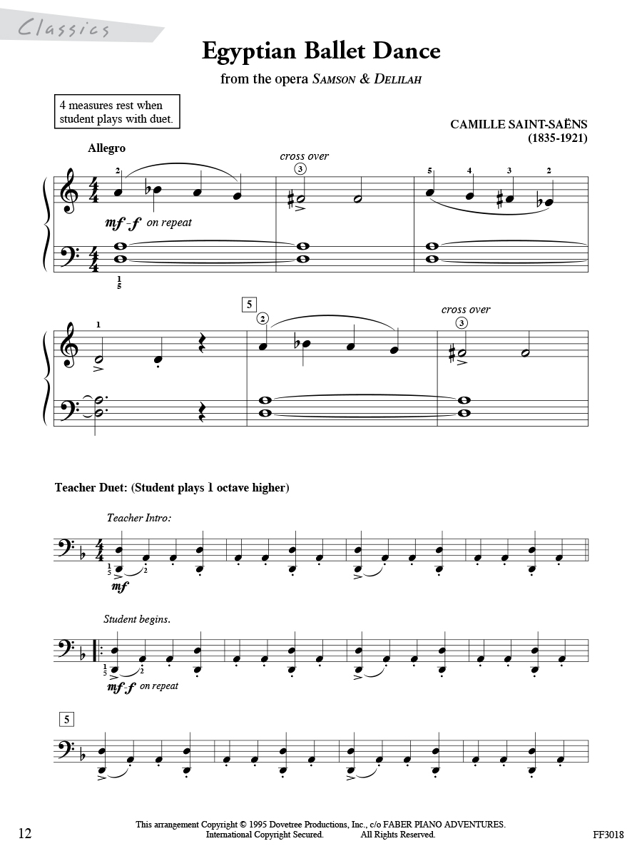 Faber Piano Adventures ShowTime Piano Studio Collection noty 2A