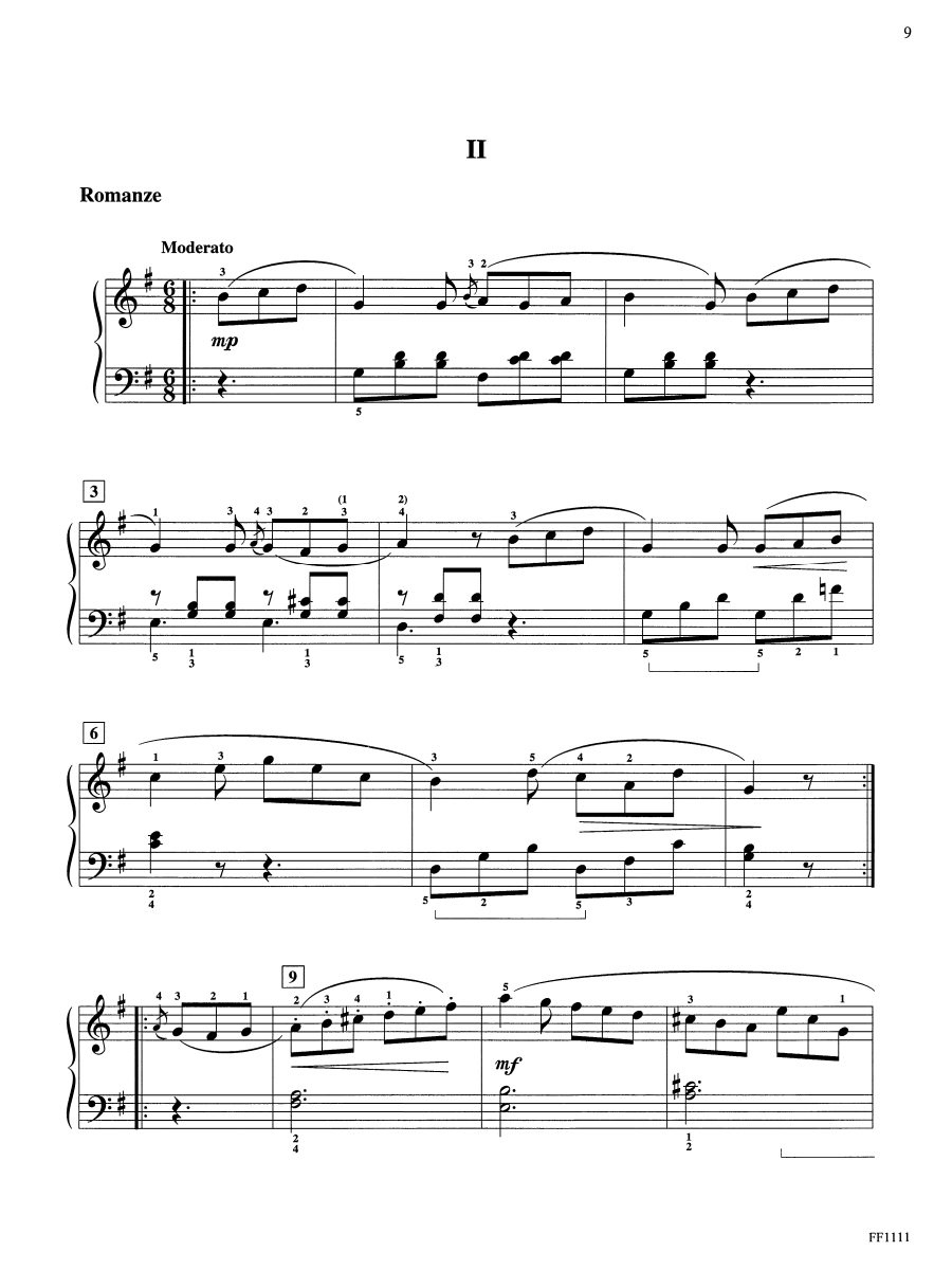 Faber Piano Sonatinas Book 2 noty pro klavír