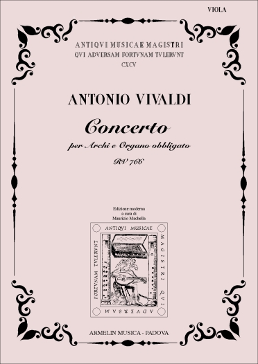 Armelin Musica Concerto RV 766 noty koncertní vydání