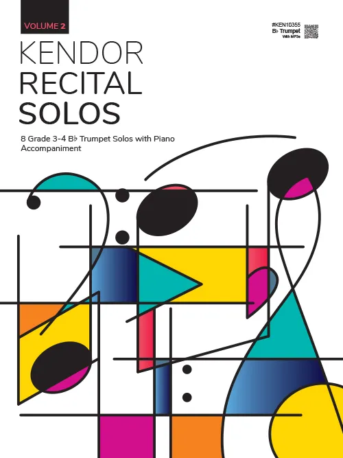 Kendor Recital Solos 2 noty pro trubku Bb s klavírem 8 skladeb