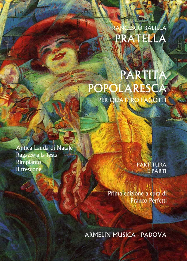 Armelin Musica Partita popolaresca noty partita
