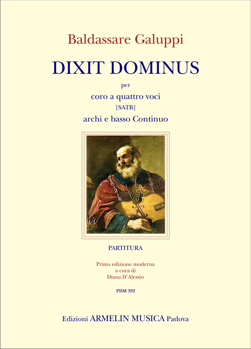 Armelin Musica Dixit Dominus noty pro sbor