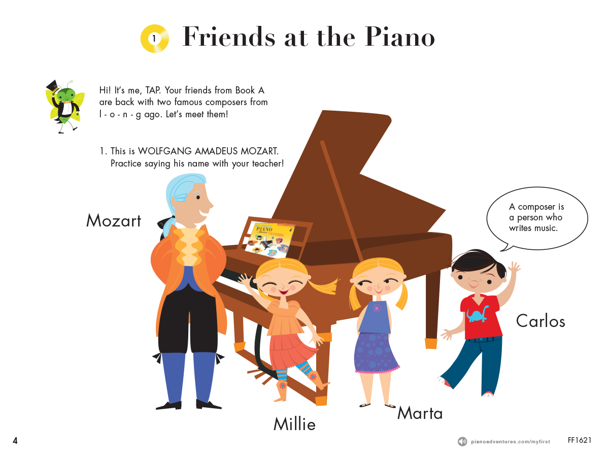 Faber My First Piano Adventure Lesson Book B učebnice