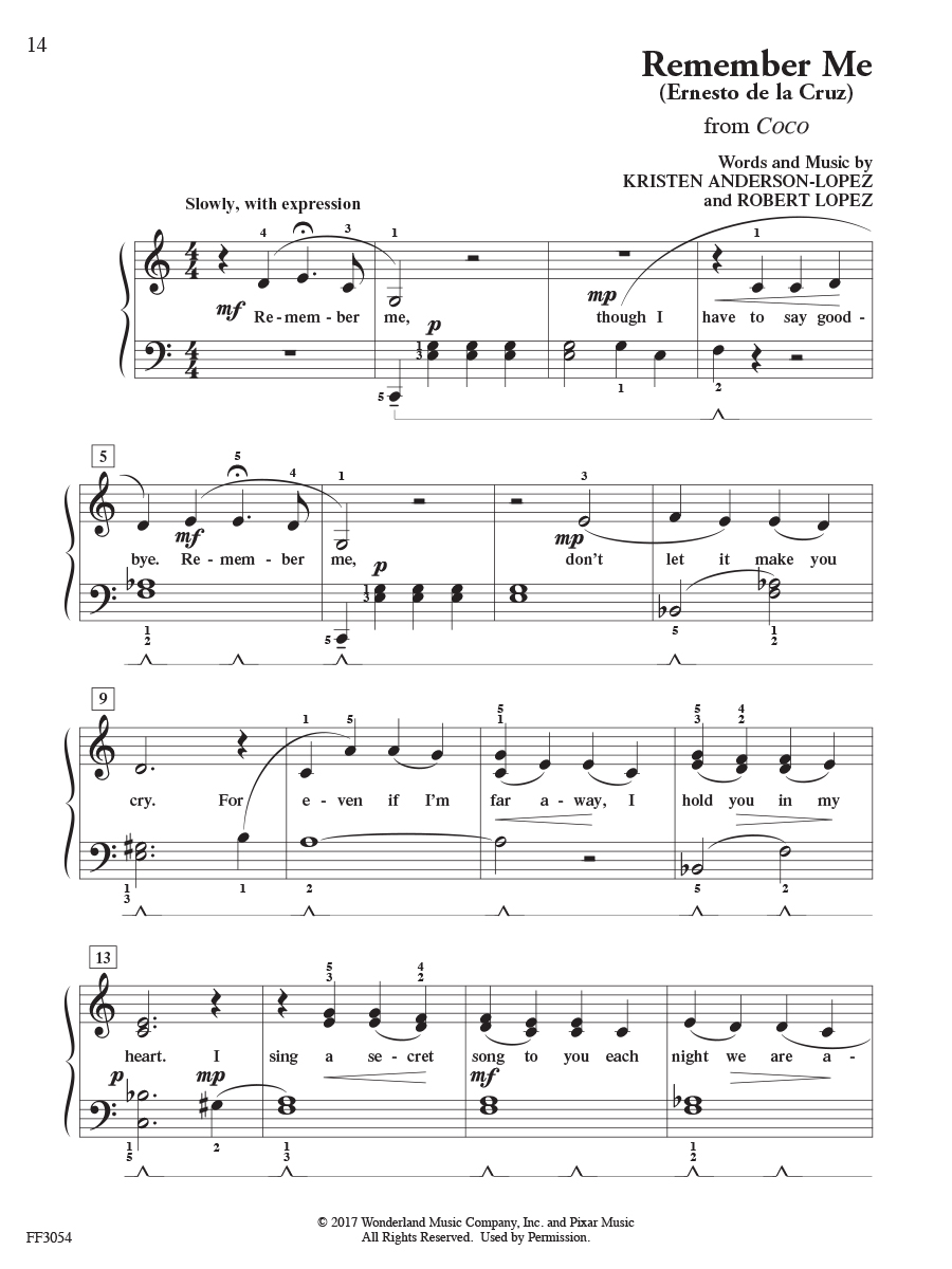 FunTime Piano Disney noty na klavír 3A-3B