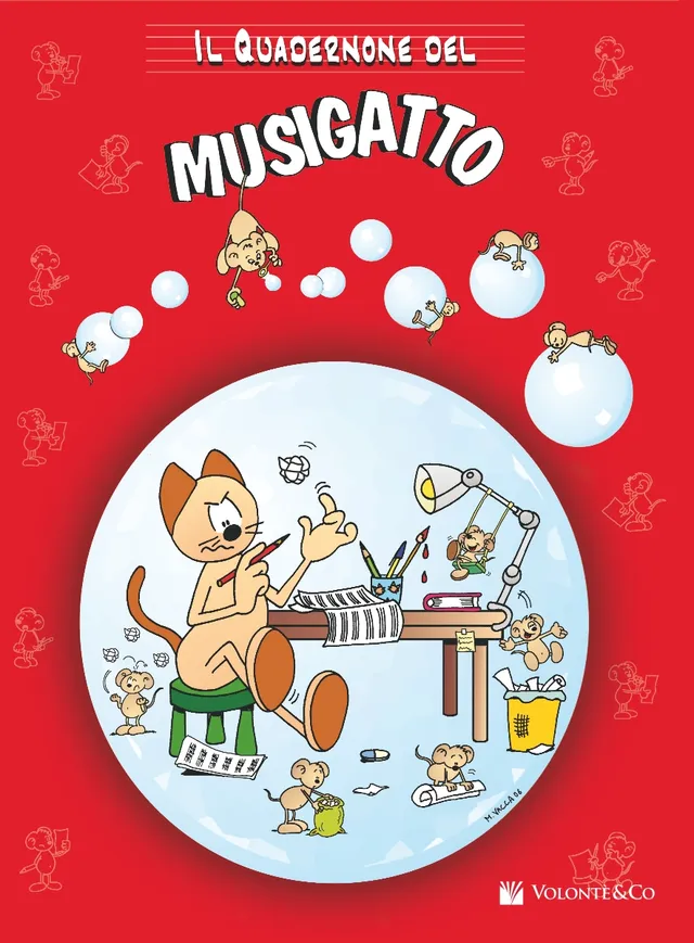 Volonte & Co Il Quadernone del Musigatto noty pro klavír pro děti