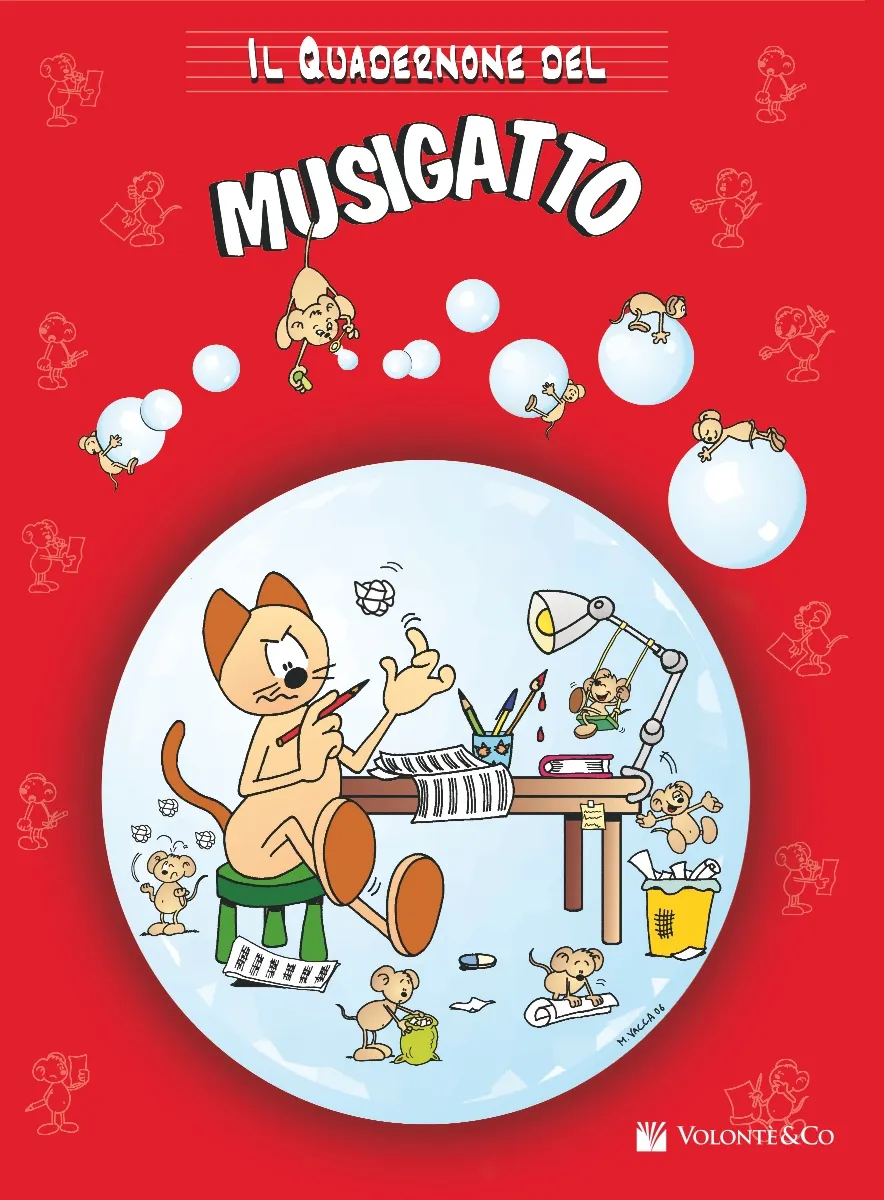 Volonte & Co Il Quadernone del Musigatto noty pro klavír pro děti