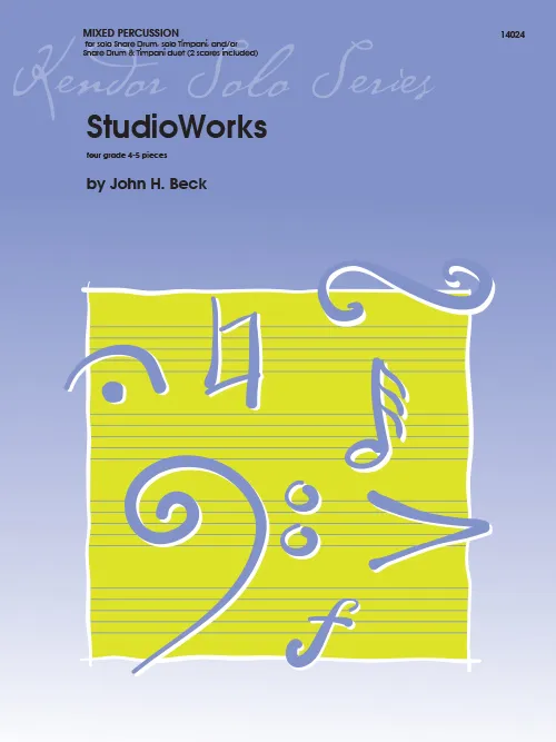 Kendor Music StudioWorks noty pro buben a tympány