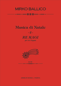 Armelin Musica Musica di Natale 2 Re Magi noty vánoční