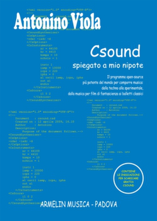 Armelin Musica Csound spiegato a mio nipote kniha