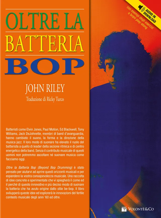 Volonte & Co Oltre la Batteria Bop noty pro bicí s audio