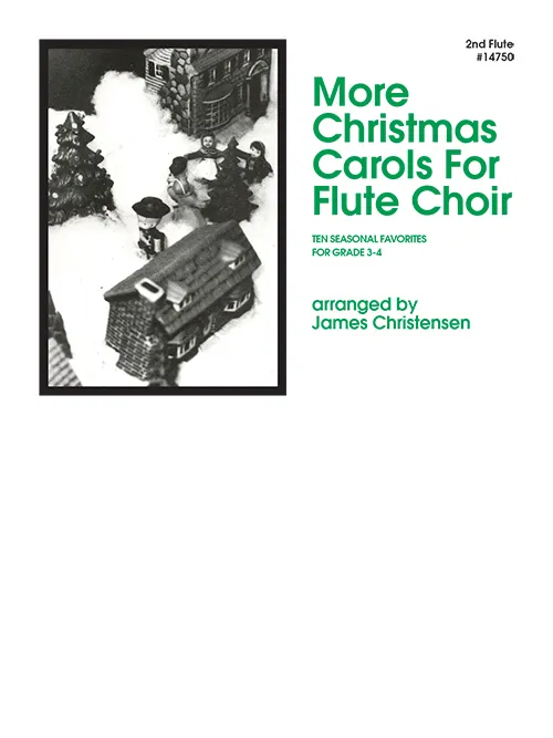 Kendor Music More Christmas Carols For Flute Choir noty 2. flétna