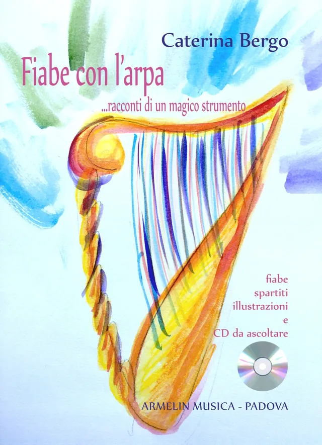 Armelin Musica Fiabe con l'arpa noty pro harfu