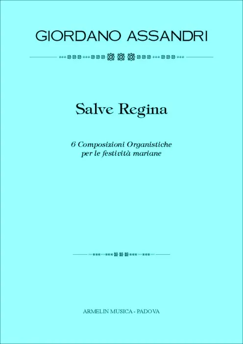 Armelin Musica Salve Regina noty pro scholu