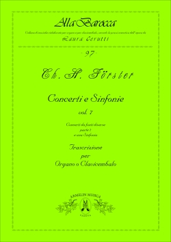 Armelin Musica Concerti e Sinfonie vol. 7 noty partitura