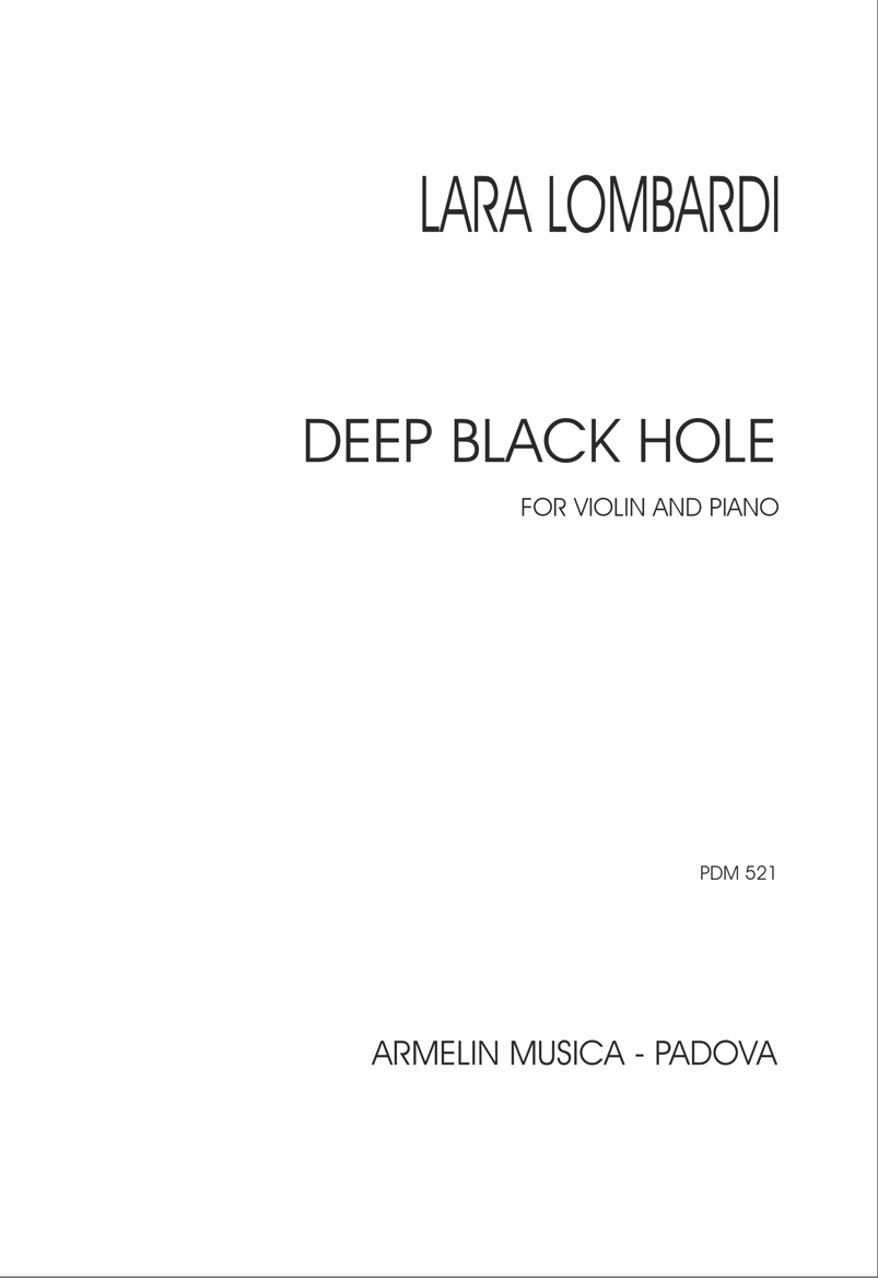Armelin Musica Deep Black Hole noty pro soubor