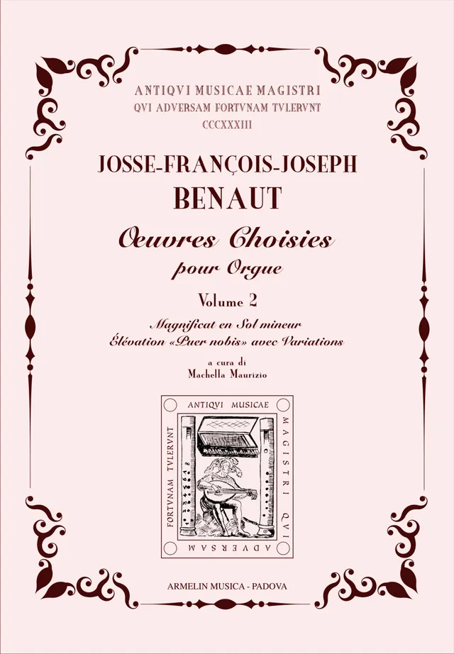 Armelin Musica Œuvres Choisies pour Orgue 2 noty pro varhany
