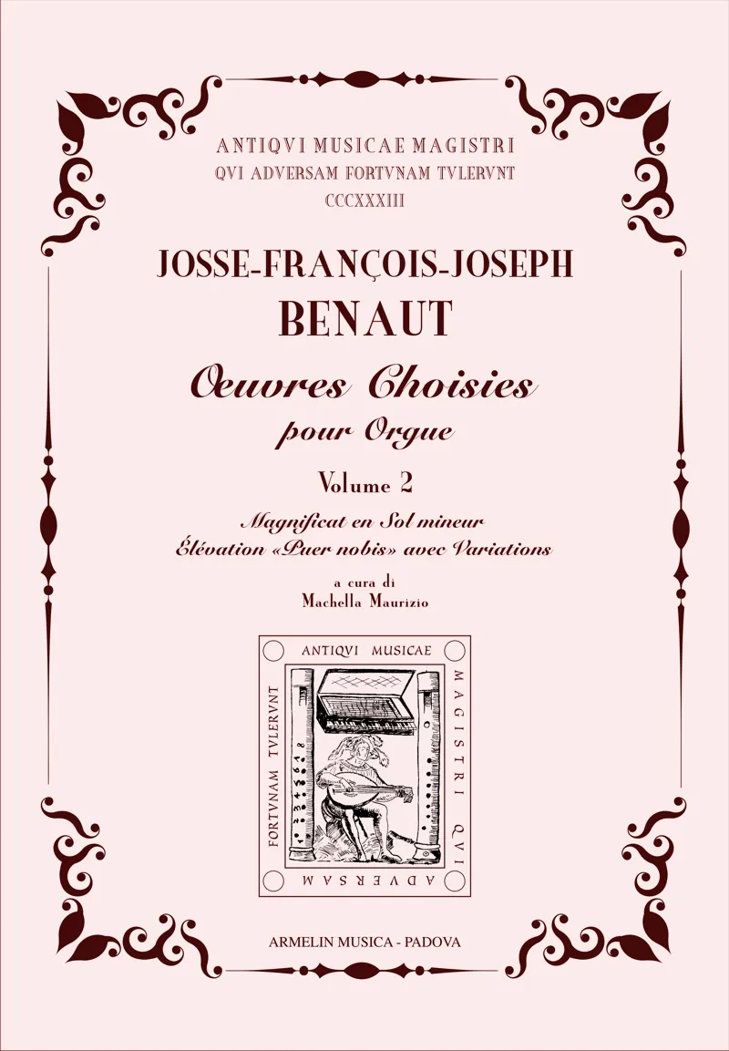 Armelin Musica Œuvres Choisies pour Orgue 2 noty pro varhany