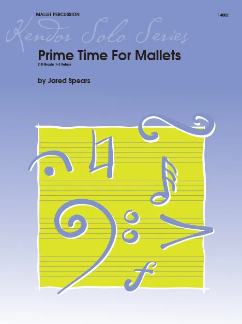Kendor Music Prime Time For Mallets noty melodické bicí