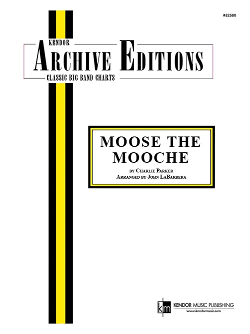 Kendor Music Moose The Mooche noty pro big band bebop
