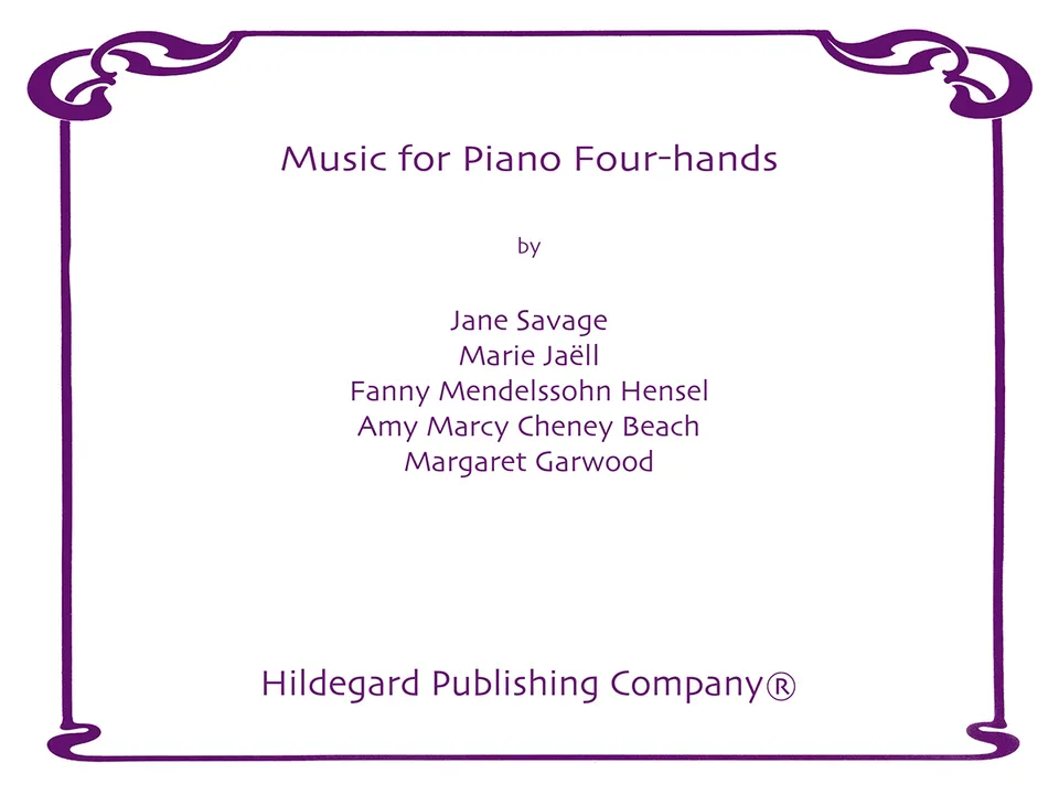 Hildegard Publishing Company Music for One Piano 4 Hands noty dueta