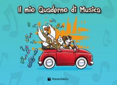 Volonte & Co MB360 Il mio Quaderno di Musica notový sešit 4 linky