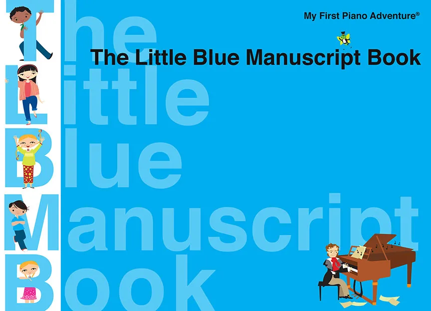 Faber The Little Blue Manuscript Book notový sešit 38 stran