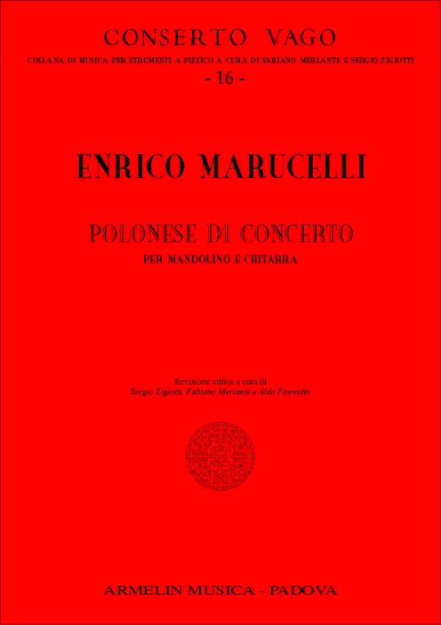 Armelin Musica Polonese da Concerto noty mandolína kytara