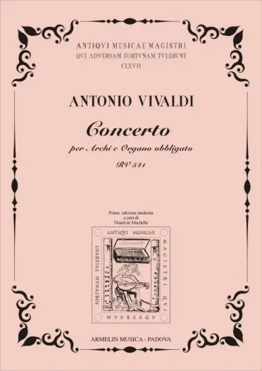 Armelin Musica Concerto RV 542 noty urtext