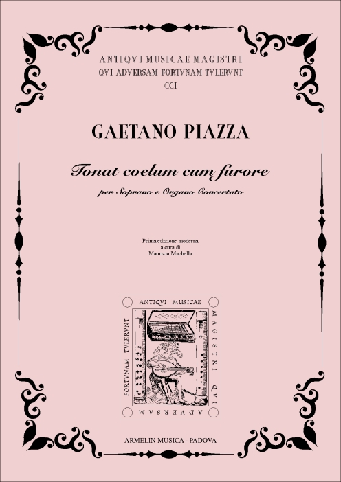 Armelin Musica Tonat coelum cum furore noty pro sbor