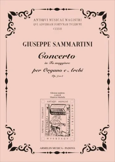 Armelin Musica Concerto in Fa magg. op. 9 n. 2 noty tisk
